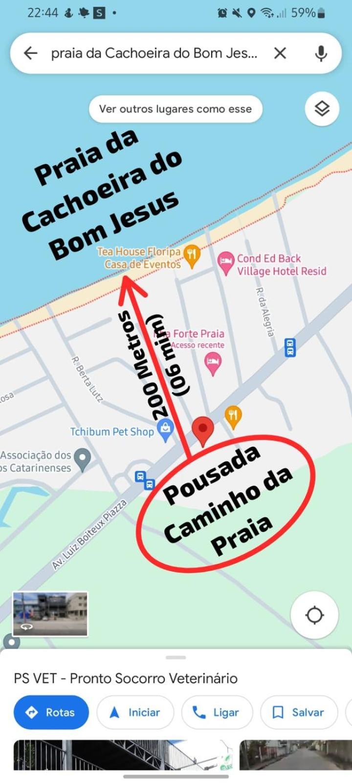 Pousada Caminho Da Praia Florianopolis Ngoại thất bức ảnh